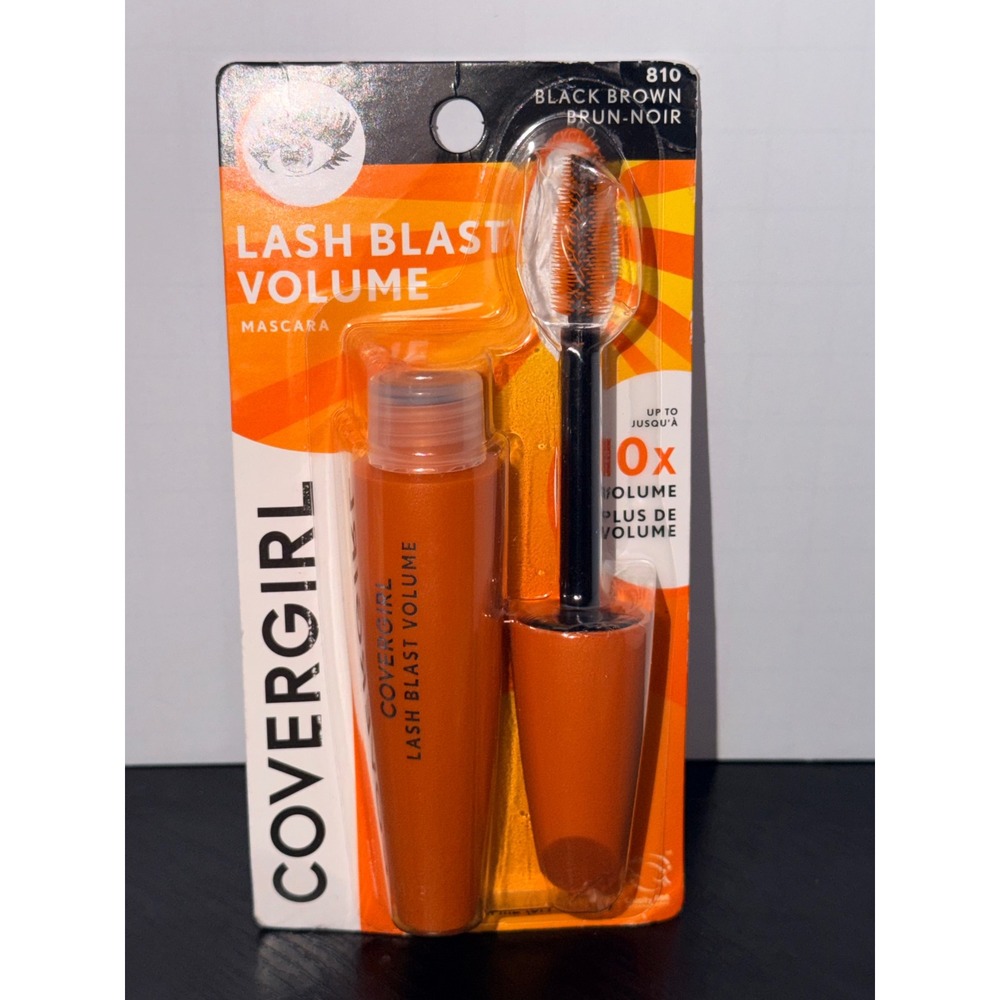 Covergirl Lash Blast Volume Mascara 810 Black Brown Volumizing Eye Makeup NEW